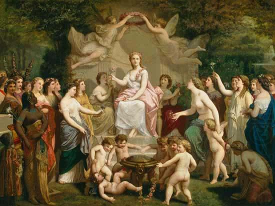 Allegory of Spring, Henri-Pierre Picou